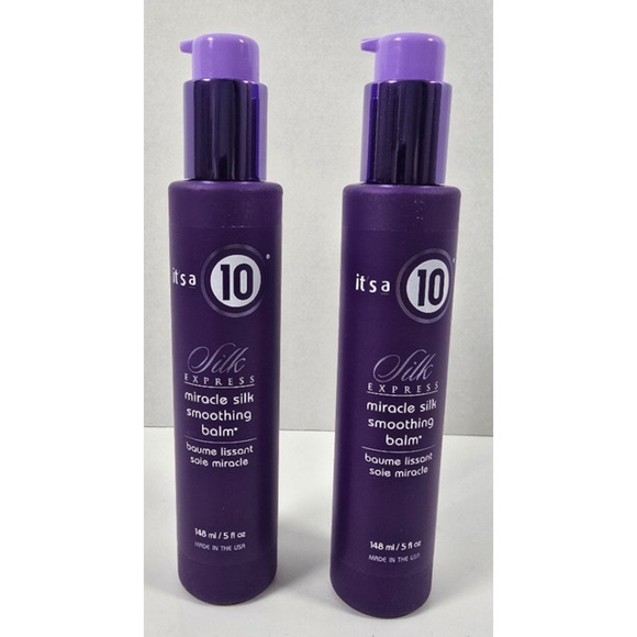 It's a 10 Silk Express Miracle Silk Smoothing Balm 148 ml 5 Fl Oz NEW LOT OF 2 - Picture 1 of 4